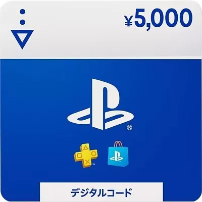 Japan Playstation PSN Card: 5000 Yen: Japanese Prepaid Digital Card  • $52