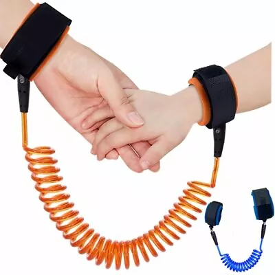 $15.99 • Buy Anti Lost Wrist Link Kids Safety Wrist Leash Child Safety Walking Harness 2 Pack