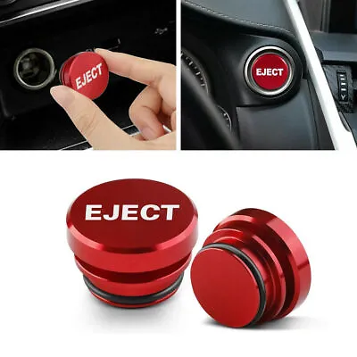 Universal Eject Button Truck Car Cigarette Lighter Plug Cover Auto Accessories • $7.65