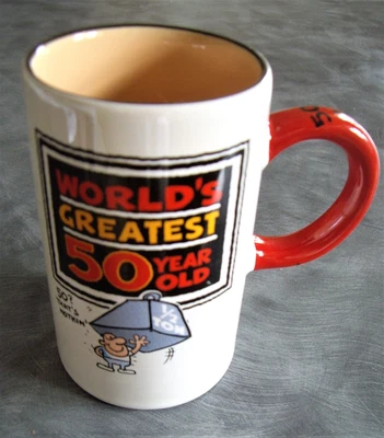 £0.99 • Buy Worlds Greatest 50 Year Old Mug 50th Birthday Gift Present