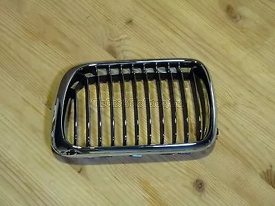 Fits BMW E36 3-Series Aftermarket Front Kidney Grille Grill CHR CHR Black Left • $19.99