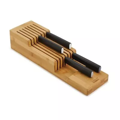 Joseph Joseph - DrawerStore Bamboo 2-Tier Knife Organiser • $29.95