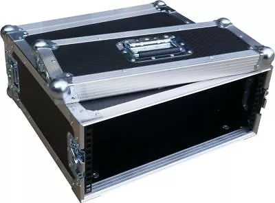 4U 2 Door 19  Rack Mount PC Amp Swan Flight Case (Hex) • £233.48