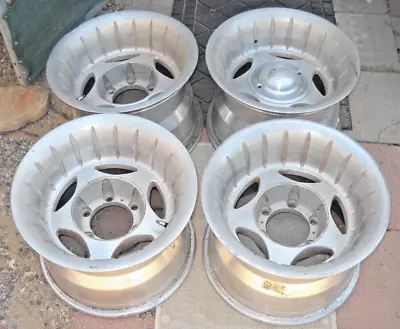 $899.99 • Buy SET OF 4 VINTAGE CENTERLINE HELLCAT 15 X10  ALUMINUM WHEELS. 6 LUG X 5.5 .
