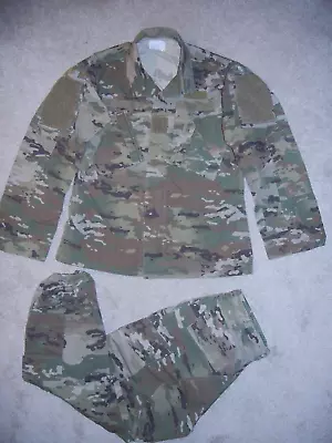 Us Army Acu Ocp Multicam Military Uniform Set Medium Regular Coat And Pants • $49.99