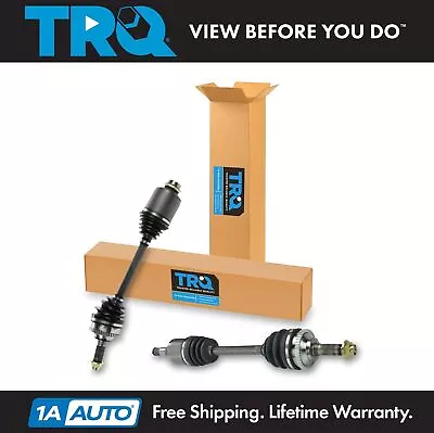 TRQ New Complete Front CV Axle Shaft Assembly Pair Set For Probe MX6 MX-6 626 • $123.95