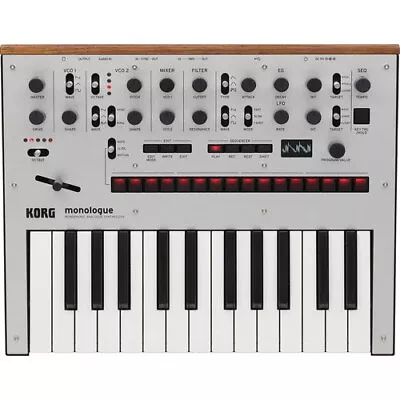 Korg Monologue Analogue Synthesizer - Silver • $259