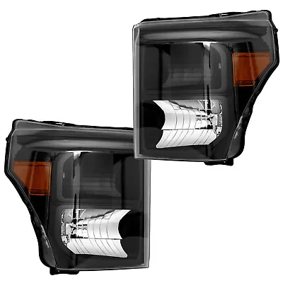 $99.99 • Buy 2x Headlights Assembly Head Lamps For 2011-2016 Ford F-250 F-350 F450 Super Duty