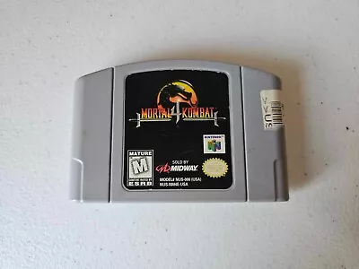 Mortal Kombat 4 (Nintendo 64 1998) Tested • $29.99