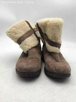 UGG Womens Blayre 1006039 Brown Suede Side Zipper Ankle Snow Boots Size 9 • $9.99
