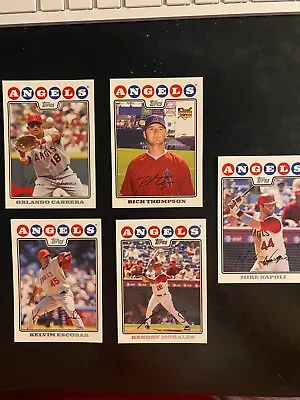 2008 Topps Baseball ⚾️ 8 Card Lot W/Rooke ⚾️ New ⚾️Brand New Out Of The Package • $0.99