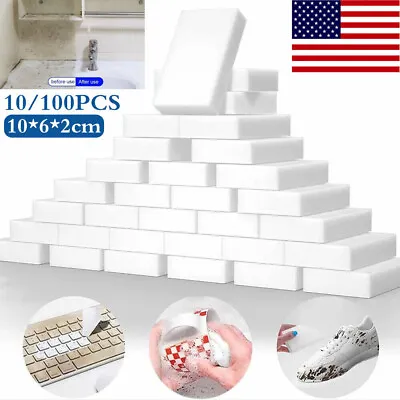 20/100x Sponges Eraser BULK PACK Melamine Cleaning Foam 3/4  Thick Kitchen Bath • $5.88