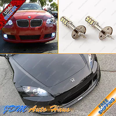 2 Pc 25-SMD SMT H1 LED Daytime Running Light Or LED Driving Or Fog Light Bulbs • $15.99