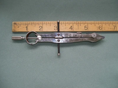 £6 • Buy Staedtler Germany Bow Technical Drawing Compass Dividers Smooth Working Order(44
