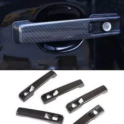 5pcs Handle Cover Trim For Benz G-Class 2019-2022 Real Carbon Fiber Outside Door • $174.86