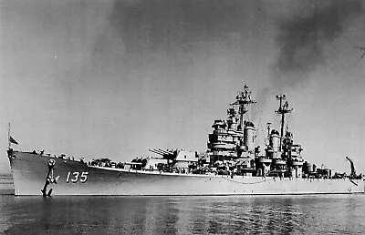 Postcard USS Los Angeles CA-135 Heavy Cruiser • $4.85