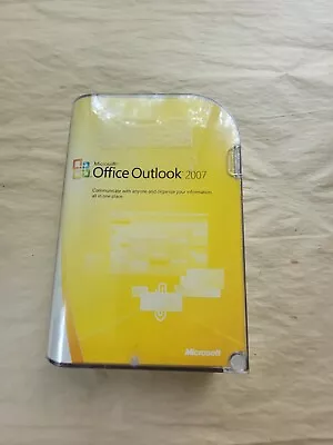 Microsoft Office Outlook 2007 With Product Key-Pre Owned • $12.99