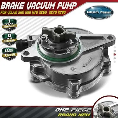 Brake Vacuum Pump For Volvo S60 S80 V70 XC60  XC70 XC90 2012-2014 LAND ROVER LR2 • $78.99