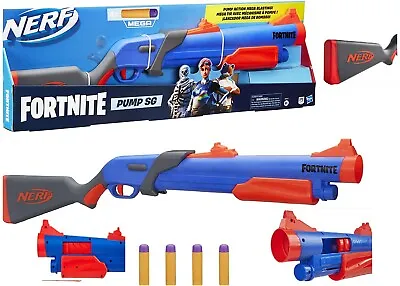 $119 • Buy NERF Fortnite Pump SG Blaster Pump Action Mega Dart Ages 8+ Toy Gun Shotgun Fire