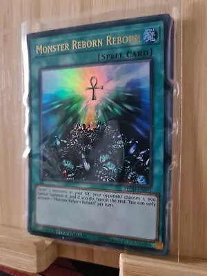 Yugioh Single Monster Reborn Reborn FLOD ENSP1 Ultra Rare • £1.49