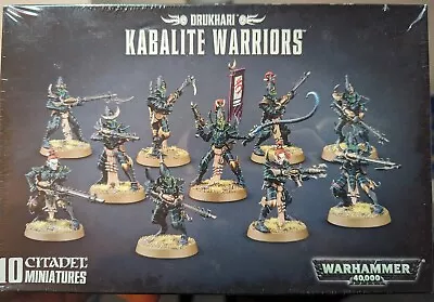 BNIB Warhammer 40k - Drukhari (Dark Eldar) - Kabalite Warriors • £17.50