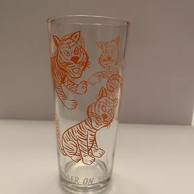 Esso Put A Tiger On Your Table Glass Exxon Mobil Tony Vintage 1960s Rare • $27.50