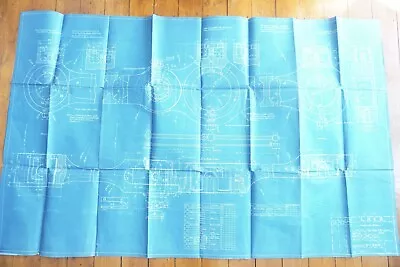 1939 LNER Coupling Rods Railway Loco Blue Print Diagram Drawing • £24.99