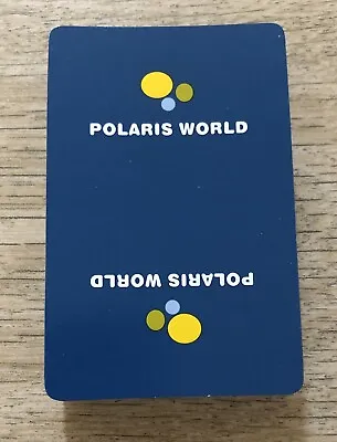 Fournier Vitoria Pack Of Polaris World Advertising Playing Cards With 1 Joker • $10.11