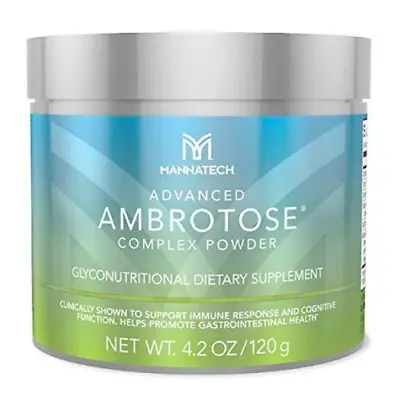 One Mannatech Advanced Ambrotose 120G Powder Brand New Sealed • $118.99