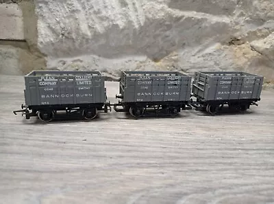 Hornby   00 Gauge  Plean Colliery  Bannockburn  Coke Wagons X 3 • £11.75