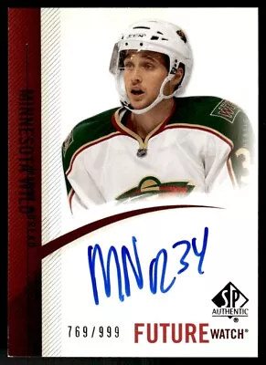 2010-11 SP Authentic Future Watch Auto Maxim Noreau Rookie Auto /999 275 • $6.39