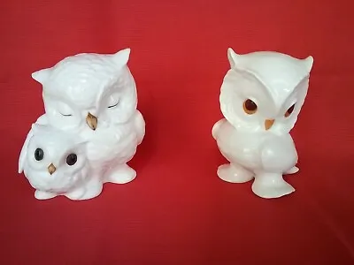 £14 • Buy Pair Of Royal Osborne Bone China Owl Figures Ornaments 1405 & TMR-03408
