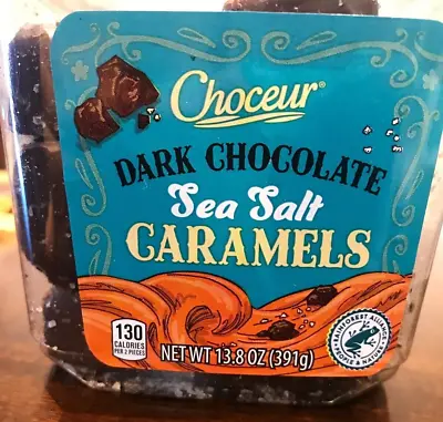 $15.87 • Buy Choseur Dark Chocolate Sea Salt Caramels 13.8 Oz $15.87 FREE SHIPPING!!