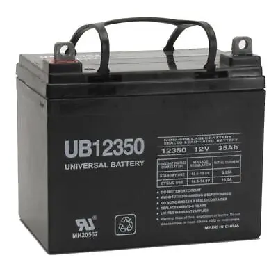 UPG UB12350EBALT8-Sealed AGM Battery 12 Volt 35 Amp Hour • $84.99