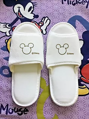 Hong Kong Disney Slippers New In Bag 10  Mickey Mouse Head Icon • $7.98