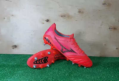 Mizuno Morelia Neo III Beta Japan FG Elit Red Boots Cleats Mens Football/Soccers • $129