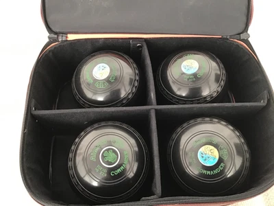 £30 • Buy 4  ALMARK COMMANDER BOWLS  -  Size5H  - In Bag -  Thames Hospice