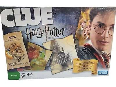 CLUE HARRY POTTER Hogwarts SEALED 2008 Family Board Game Parker Brothers Hasbro • $59.95