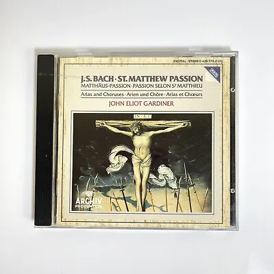 J.S. Bach St. Matthew Passion Arias And Choruses Gardiner  1989 CD • $12.95