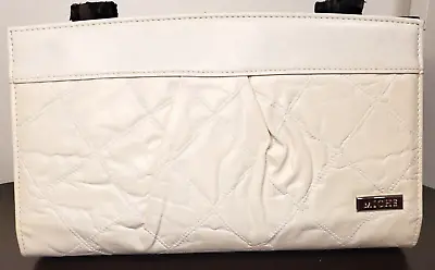 EUC - Miche Classic Shell -  Hannah  - Retired - White Faux Leather • $9.95