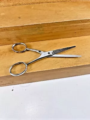 Vintage Solingen Germany Hair Thinning Styling Scissors Rare  • $16.24