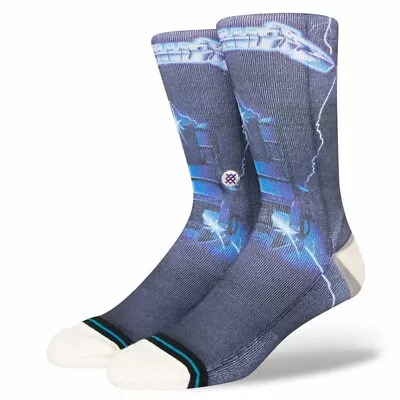 Stance X METALLICA Ride The Lightning The Chair Socks Medium Men's 6-8.5 ⚡NWT!⚡ • $24.99