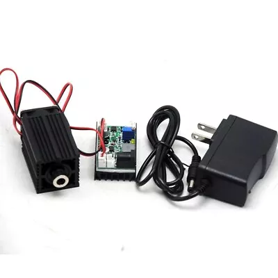 $200.91 • Buy Adjustable 520nm 1W Green Laser Diode Module Dot/Line/Cross Beam W/ 12V Adapter