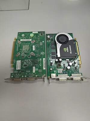 2-NVIDIA Quadro FX 1700 DDR2 PCI-E Dual DVI Graphic Card 0RN034 454317 Lot Of 2 • $18.50