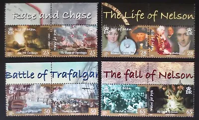 £1.09 • Buy Isle Of Man - 2005 - Battle Of Trafalgar - SG 1199/1206 - MNH Set