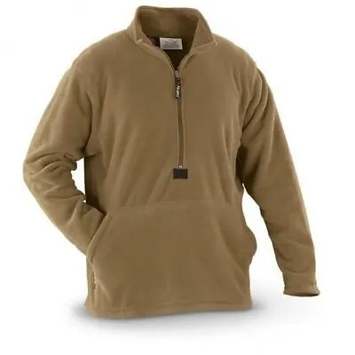 New N Bag USGI Polartec Coyote Fleece Pull Over With Half Zipper Size Large USMC • $51