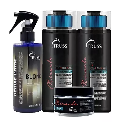 Truss Miracle Shampoo & Conditioner & Miracle Mask & Blond Prime Set Bundle • $104.45