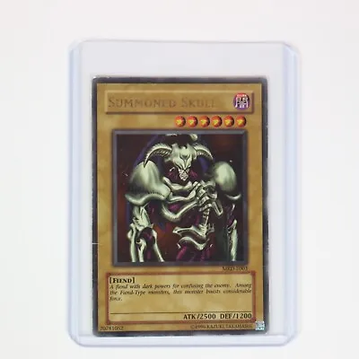 Summoned Skull Ultra Rare Mrd-e003 Yugioh Metal Raiders Card • £31.49