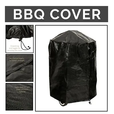 Kettle BBQ Cover - UV And Water Resistant Light Duty Woven Polyethylene Material • $21.99