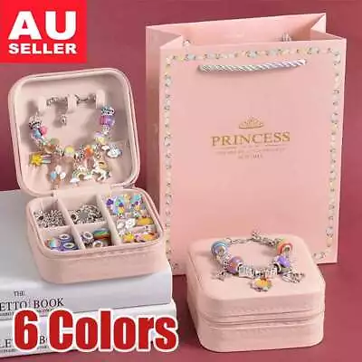 Bracelet Making Kit DIY Charm Bracelets Jewelry Crafts Set For Girls 6-12 Gifts • $22.52